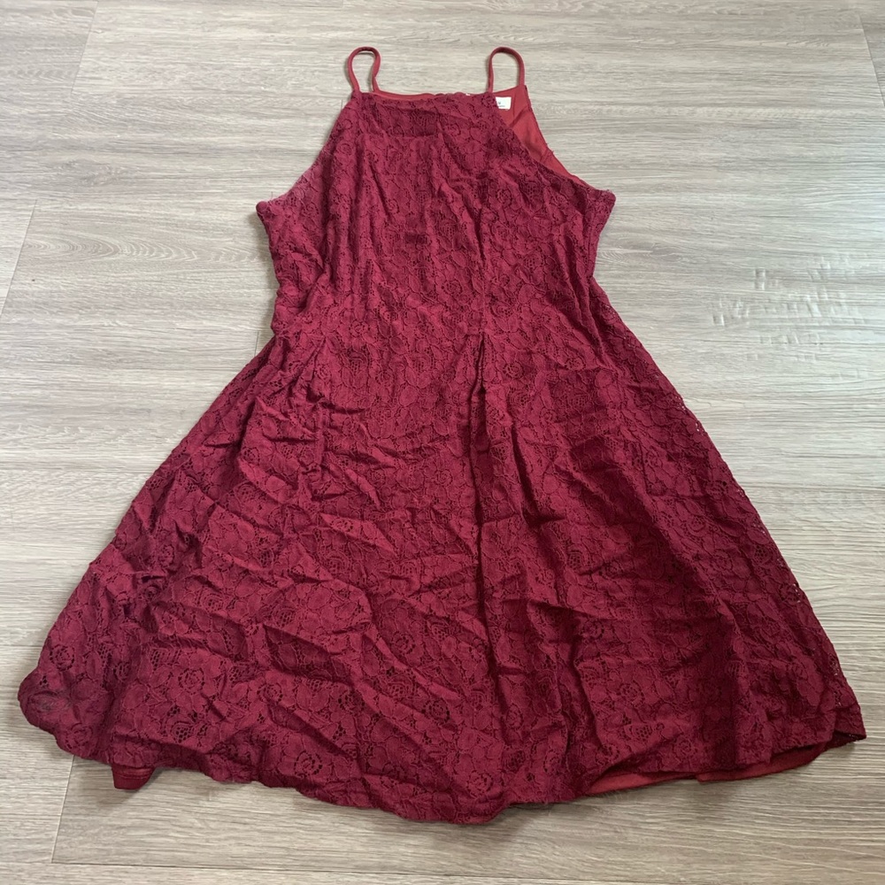 Red Lace Dress